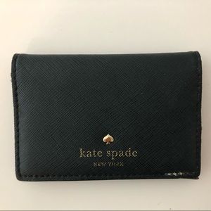 Kate Spade Saffiano Leather Card Holder Wallet